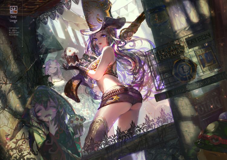 Fonds d'cran Jeux Vido League of Legends - Clash of Fates Wallpaper N386494