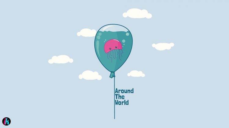 Fonds d'cran Art - Numrique Animaux Around the world