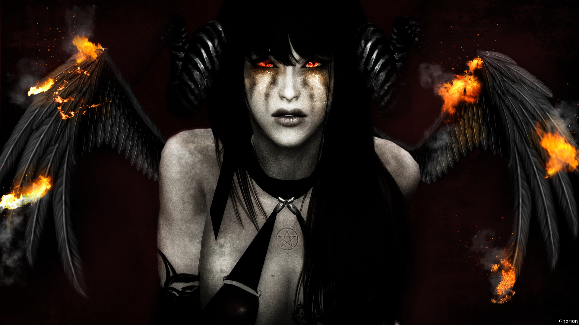 Wallpapers Fantasy and Science Fiction Demons - Hell 