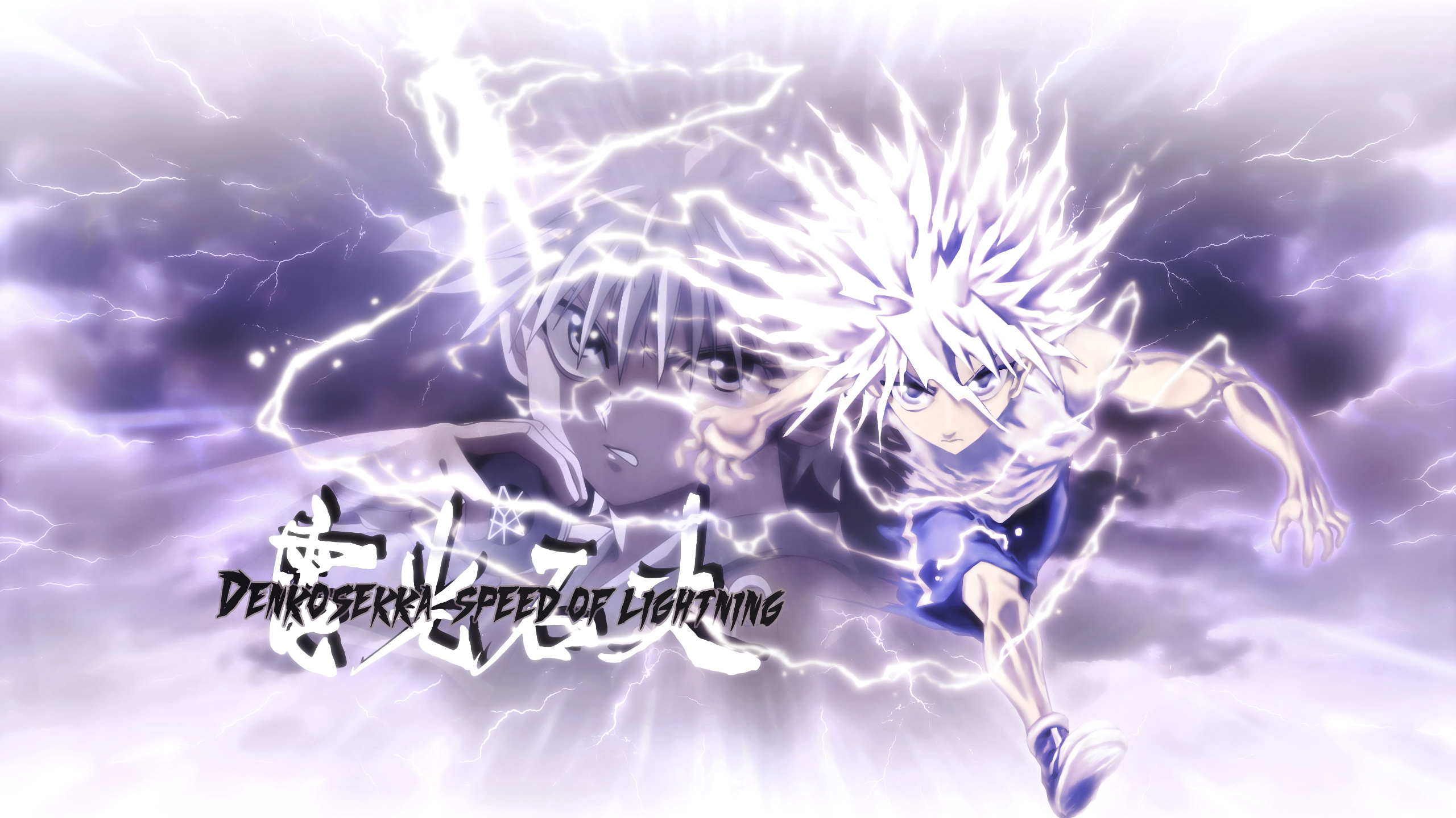 Fonds d'cran Manga Hunter x Hunter Killua speed of lightning