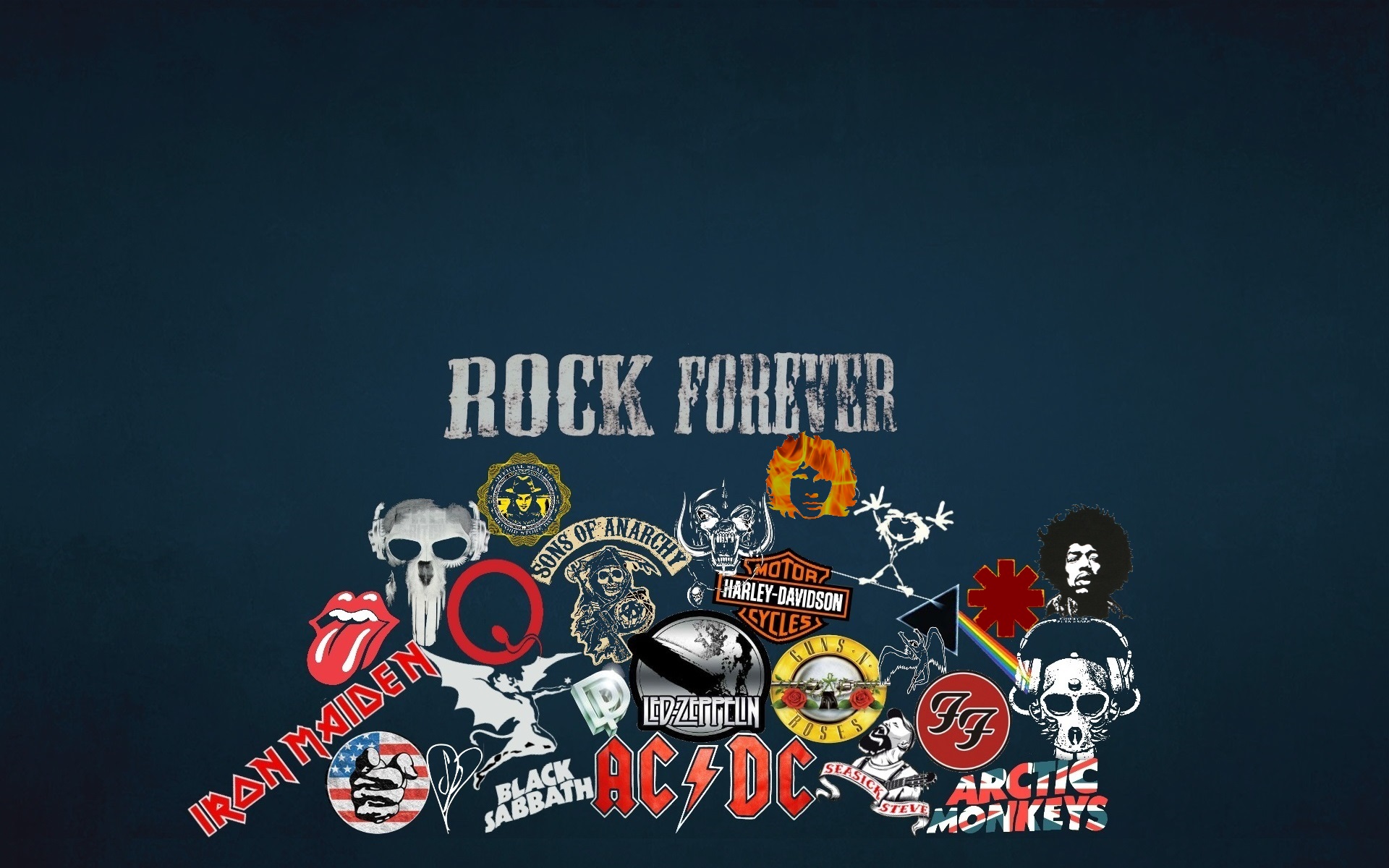 Fonds d'cran Musique Divers Rock rock forever