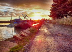  Bateaux Lever du Soleil sur Kerpalud (Paimpol)