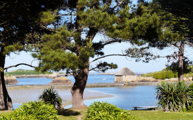 Fonds d'cran Nature Mers - Ocans - Plages Brhat (Moulin  mare de Birlot)