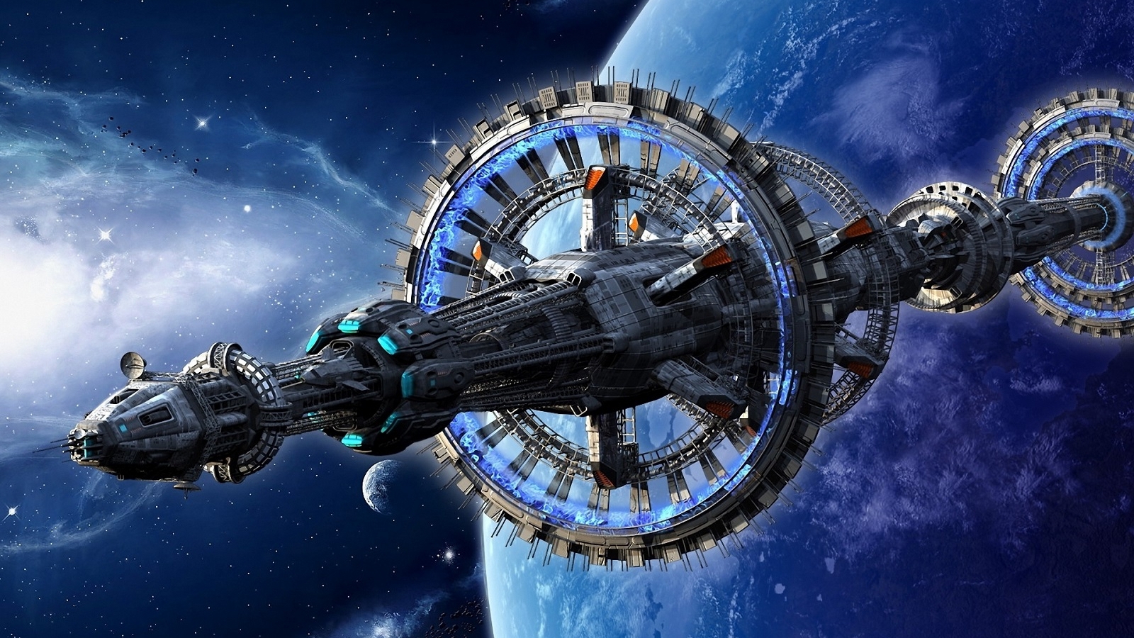 Wallpapers Fantasy and Science Fiction Spaceships 