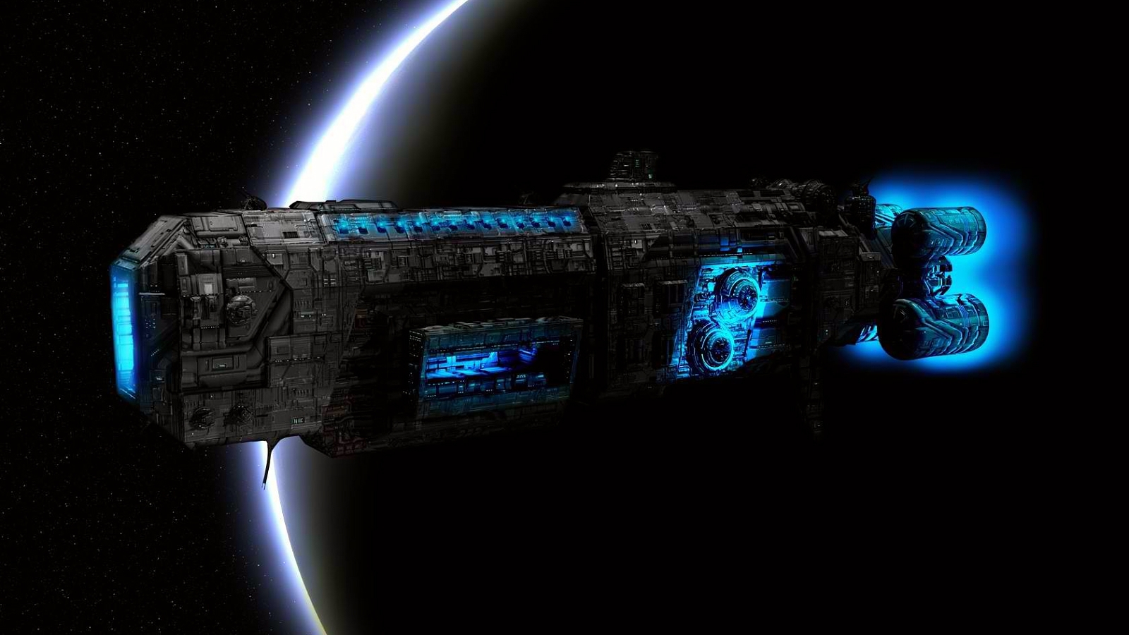 Wallpapers Fantasy and Science Fiction Spaceships 