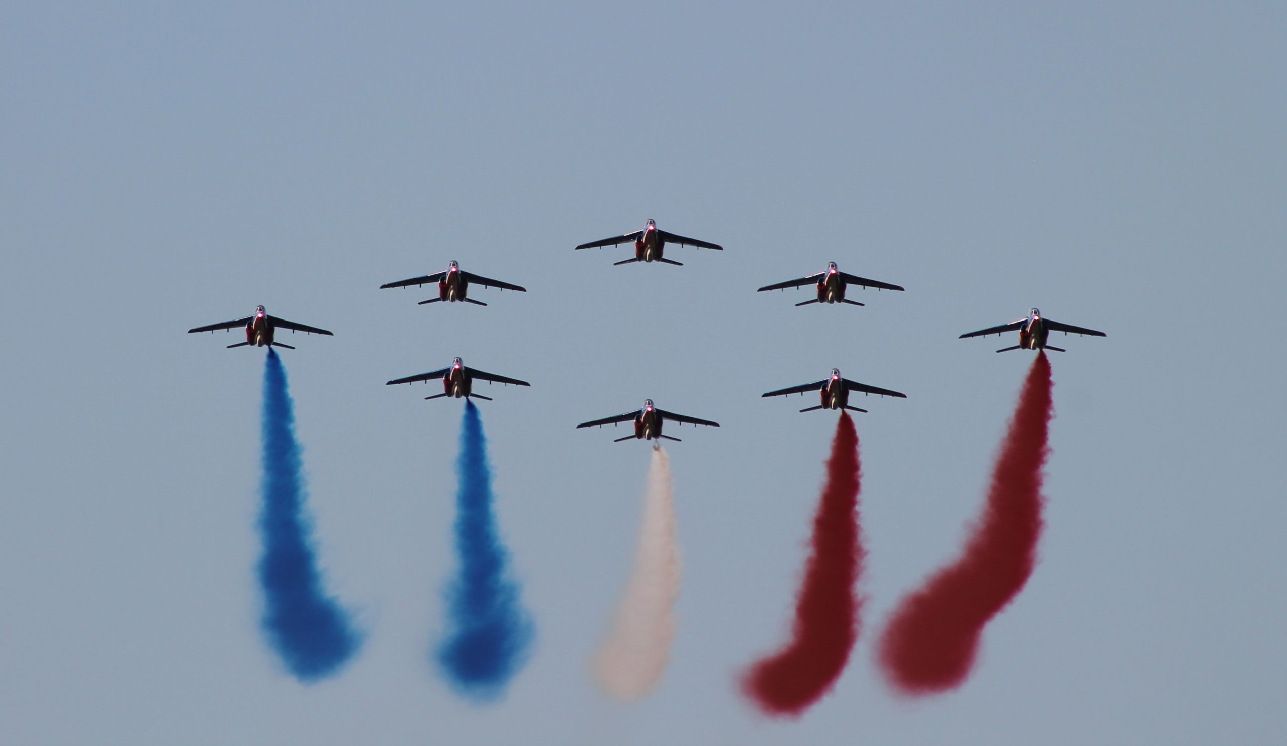 Fonds d'cran Avions Meetings ariens la patrouille de france