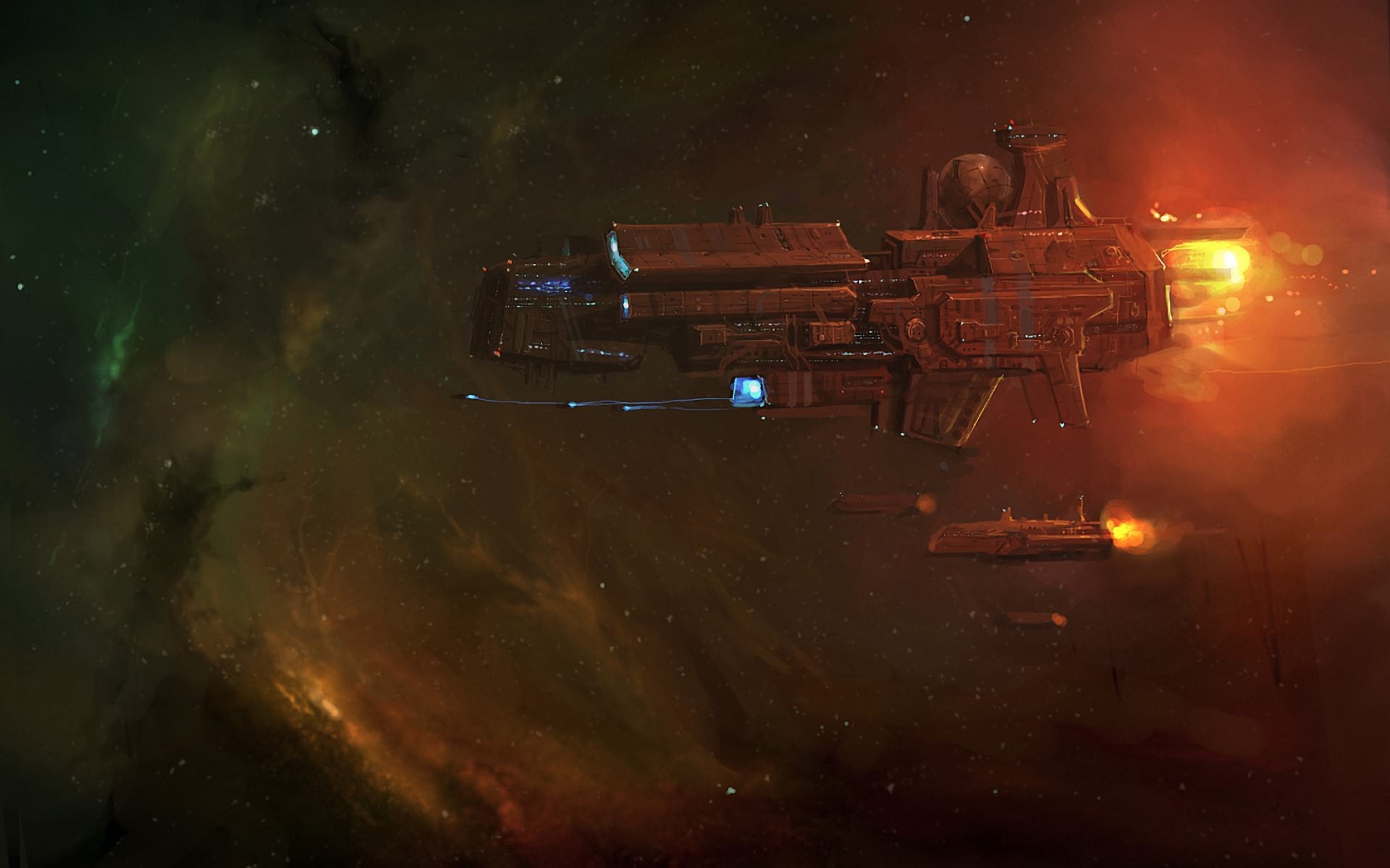 Wallpapers Fantasy and Science Fiction Spaceships 