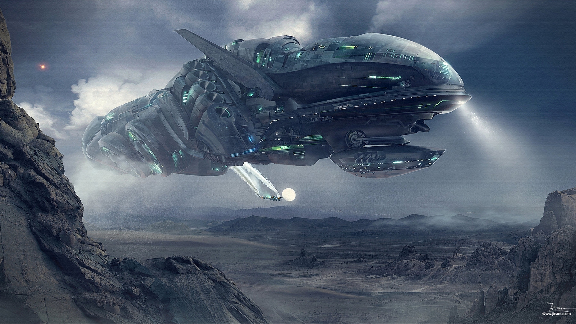 Wallpapers Fantasy and Science Fiction Spaceships 