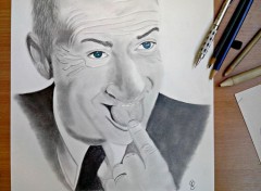  Art - Pencil Louis de Funès