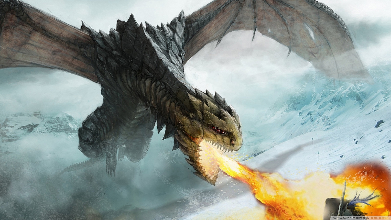 Wallpapers Fantasy and Science Fiction Creatures : Dragons 