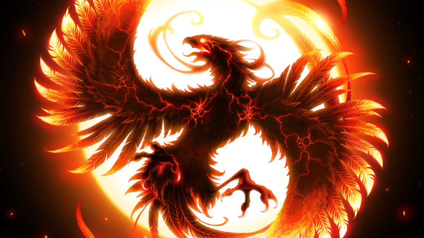 Wallpapers Fantasy and Science Fiction Creatures : Phoenix phoenix