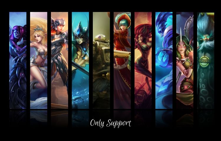 Fonds d'cran Jeux Vido League of Legends - Clash of Fates Wallpaper N386630