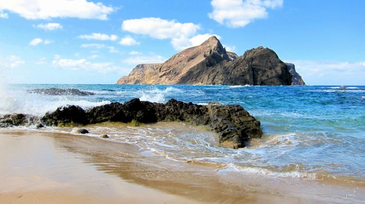 Fonds d'cran Nature Mers - Ocans - Plages Pointe Nord-Est - Ile Porto Santo