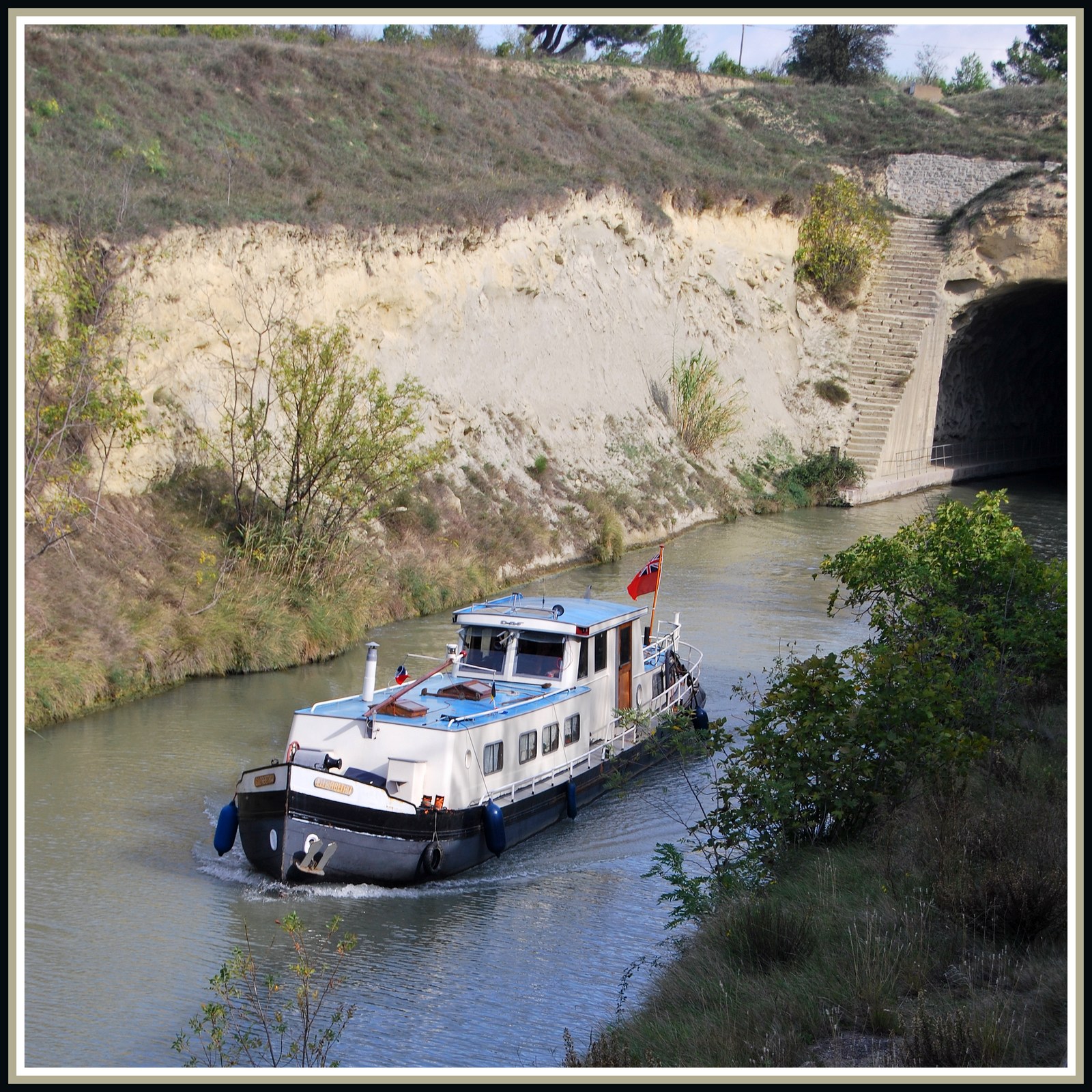 Fonds d'cran Nature Canaux Canal du Midi - Tunnel de Maspas (11)