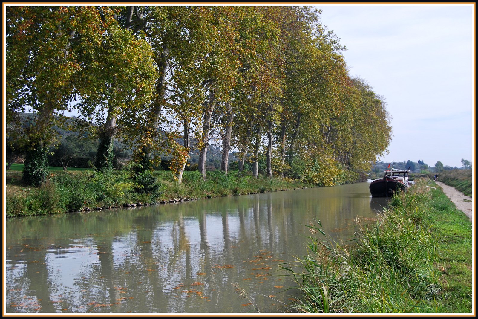 Fonds d'cran Nature Canaux Canal du Midi  Nissan ls Enserune