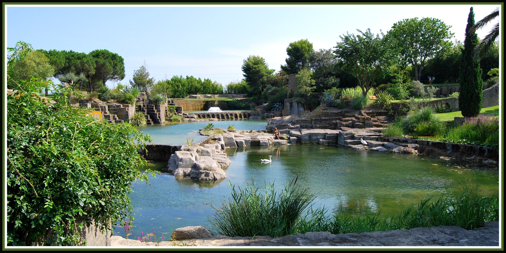 Fonds d'cran Nature Parcs - Jardins Jardin de Saint-Adrien - Servian (34)