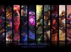  Video Games More than a game, an History ! League of Legends Season 4 Wallpaper