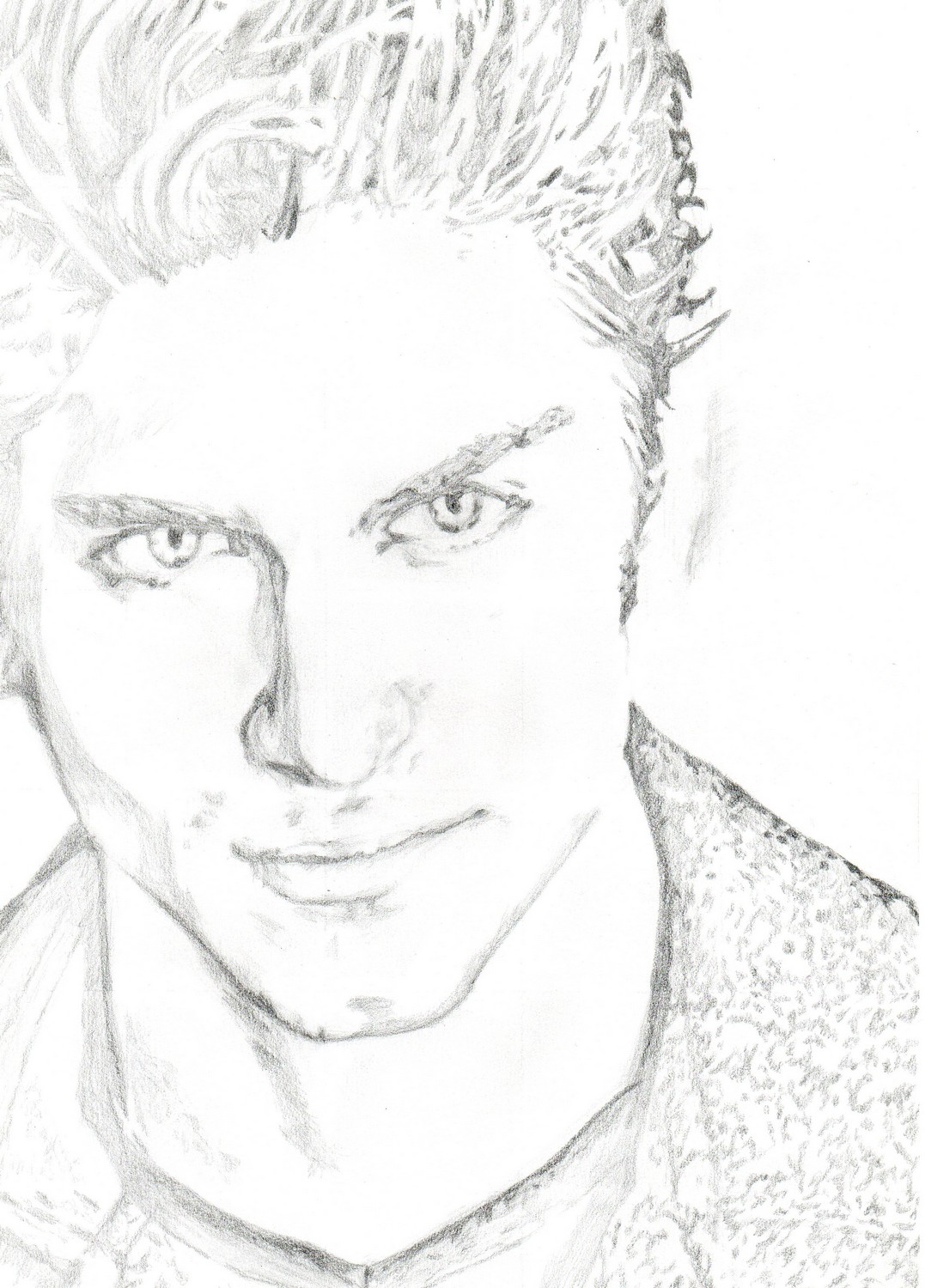 Fonds d'cran Art - Crayon Portraits Keegan Allen