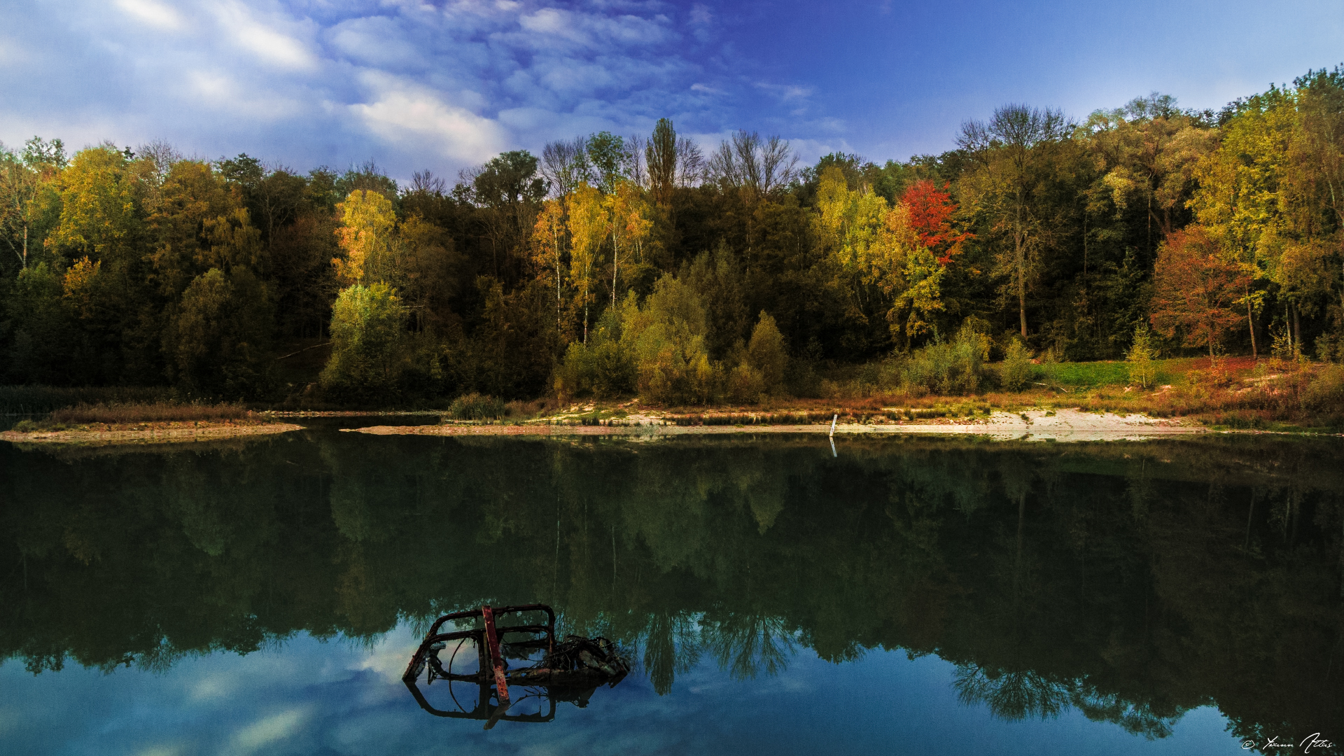 Fonds d'cran Nature Lacs - Etangs Automne