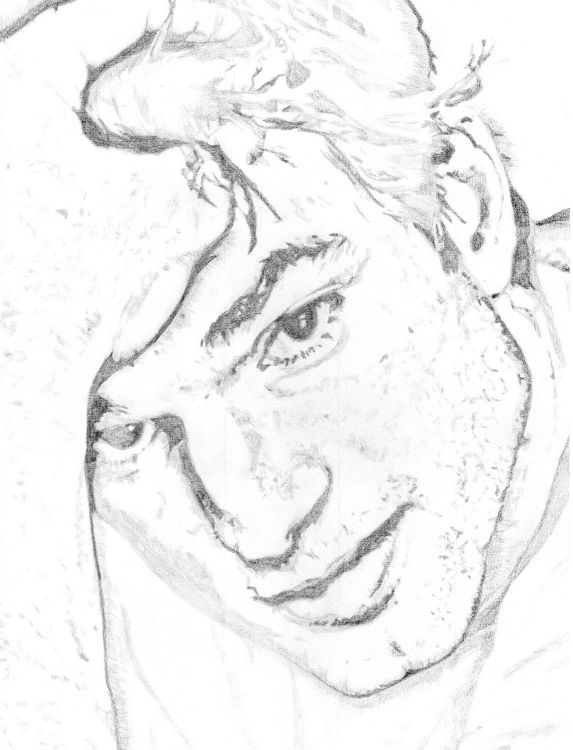 Wallpapers Art - Pencil Portraits Ashton Kutcher