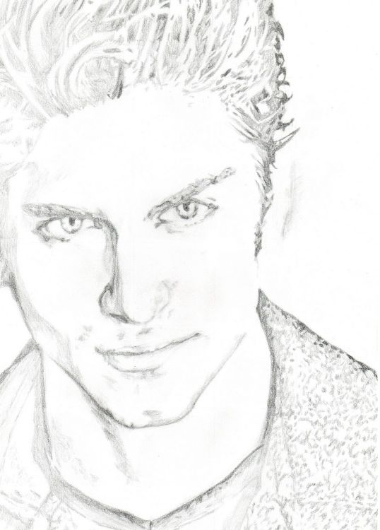 Wallpapers Art - Pencil Portraits Keegan Allen