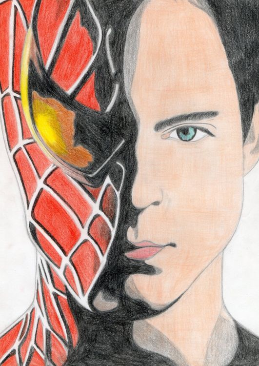 Fonds d'cran Art - Crayon Cinma - Sries TV Spider-Man 2