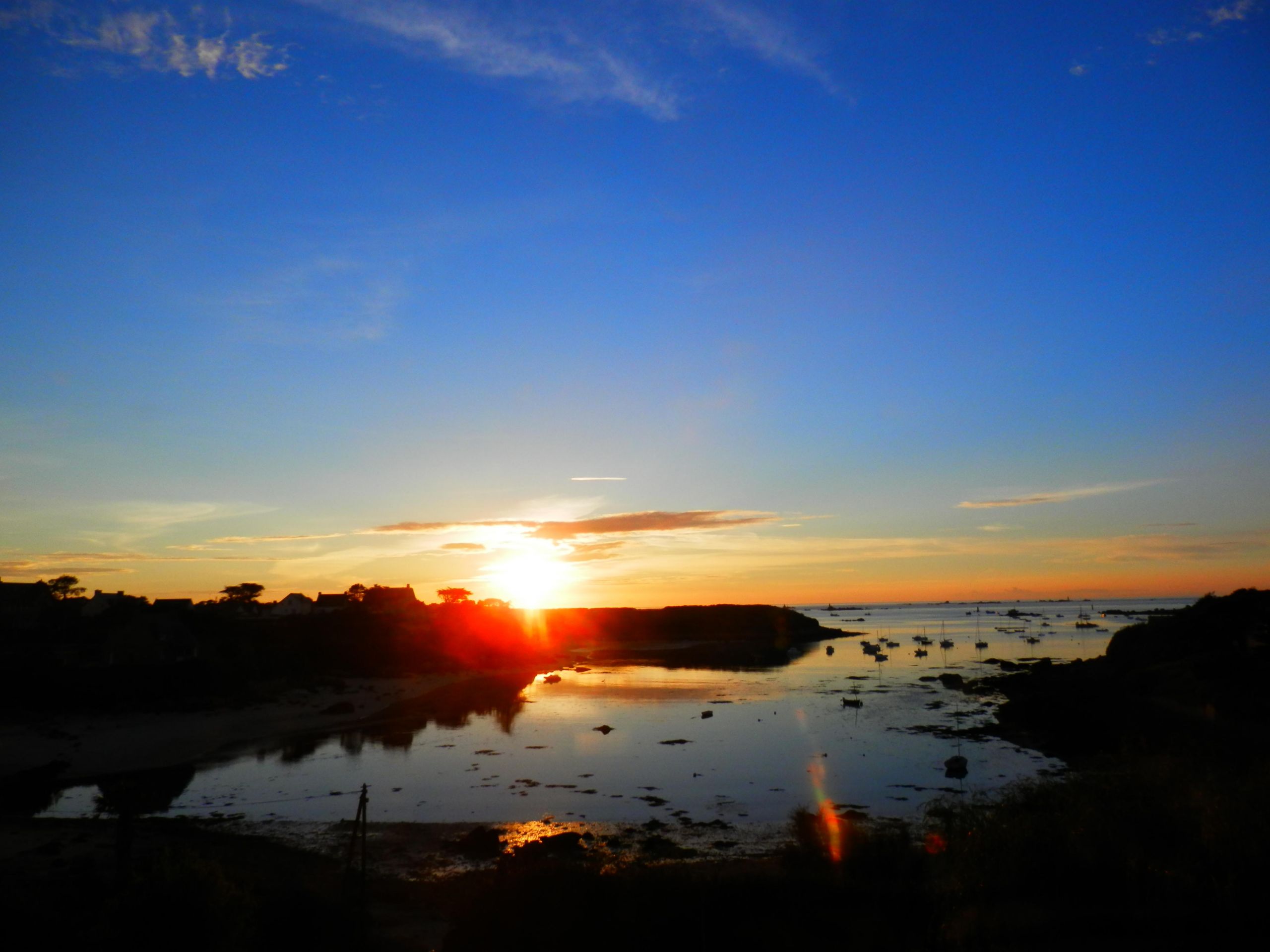 Wallpapers Nature Sunsets and sunrises Bretagne - Portsall