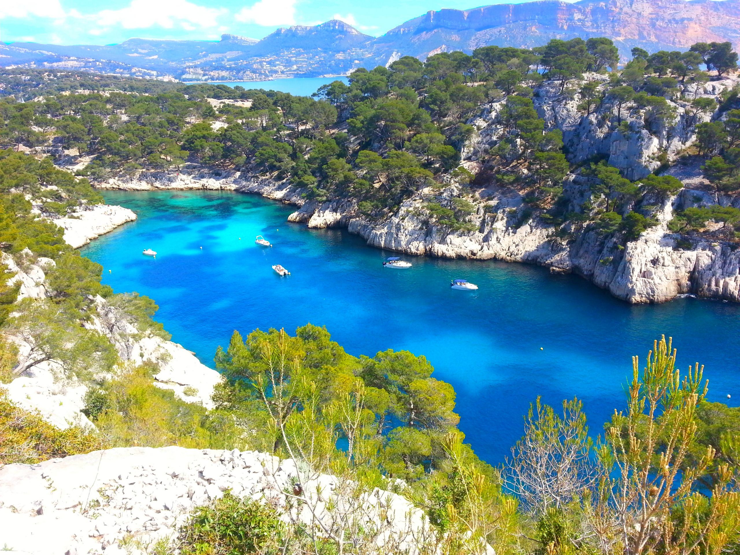 Wallpapers Nature Seas - Oceans - Beaches Les Calanques de Cassis