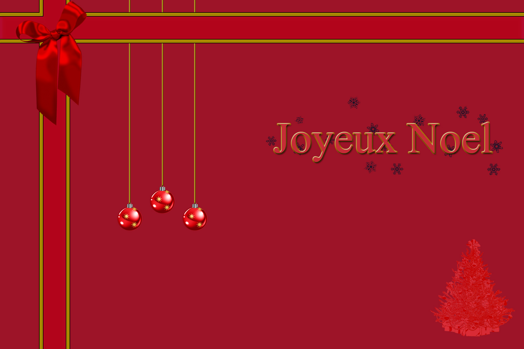 Wallpapers Digital Art Hollidays - Christmas Joyeux Noel