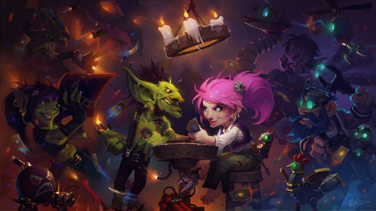 Fonds d'cran Jeux Vido Hearthstone Gobelins et gnomes