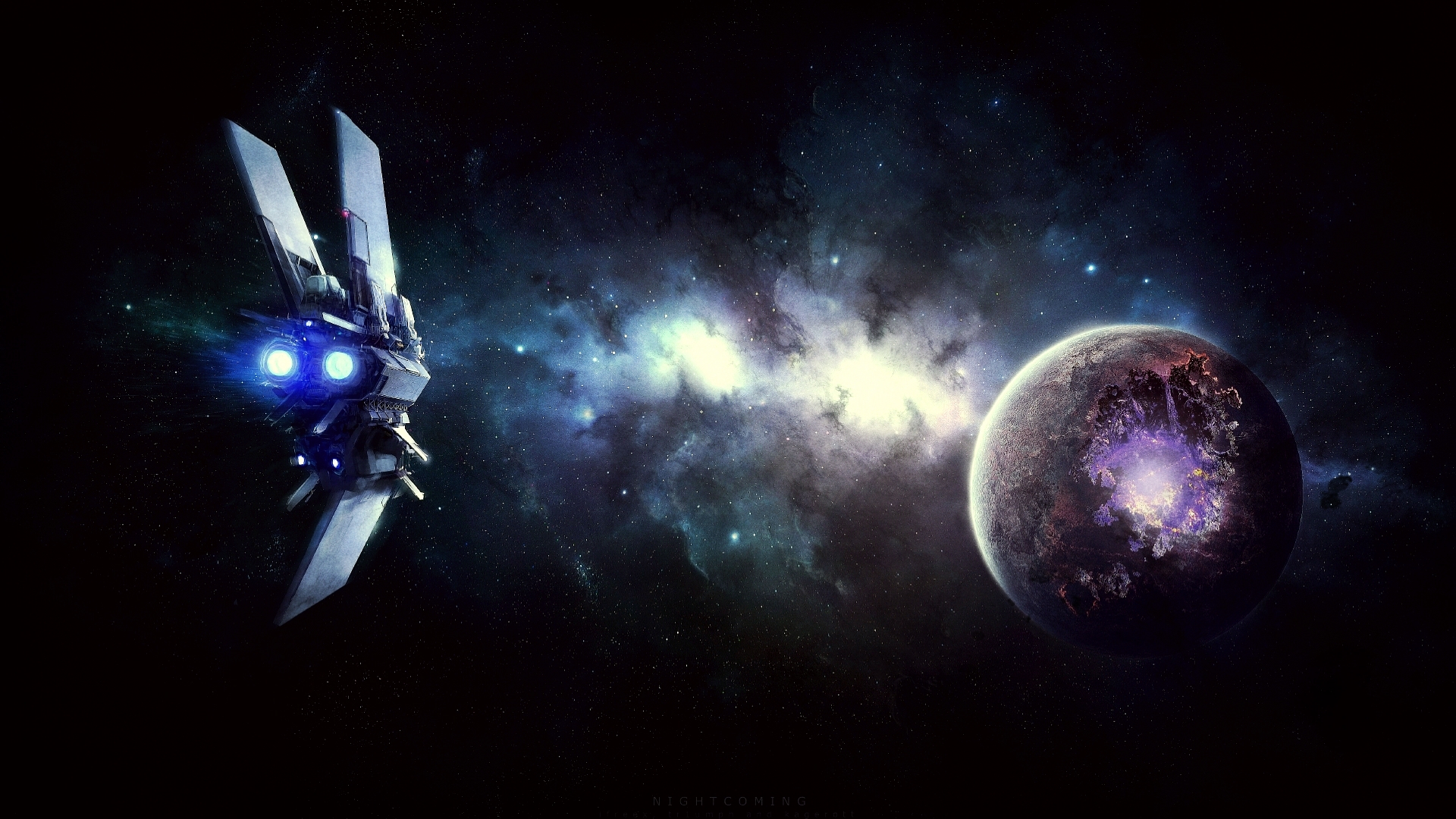 Wallpapers Fantasy and Science Fiction Spaceships 