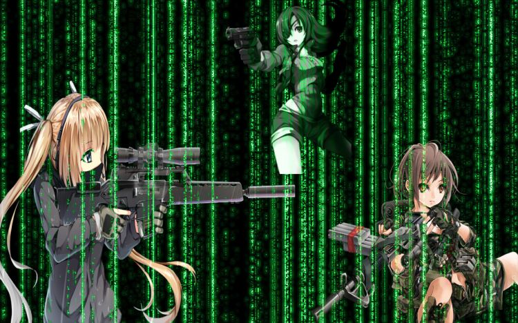 Wallpapers Manga Miscellaneous - Girls matrix manga