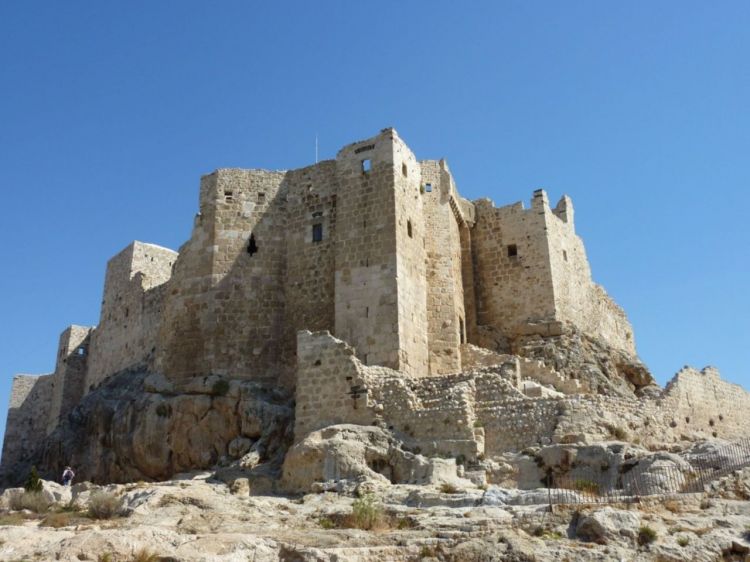 Fonds d'cran Voyages : Asie Syrie Le château de Masyaf