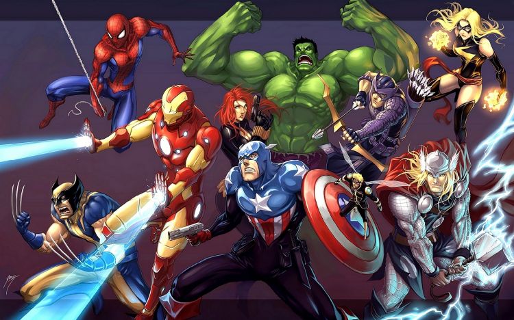 Fonds d'cran Comics et BDs Avengers Wallpaper N391175