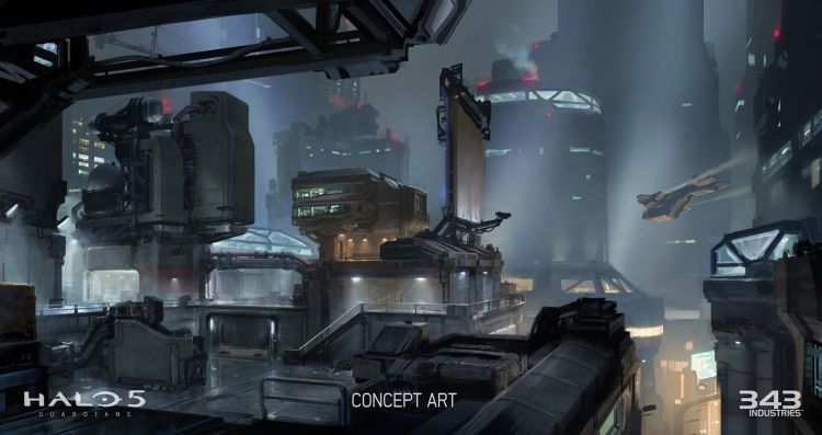 Fonds d'cran Jeux Vido Halo Halo 5 concept art 