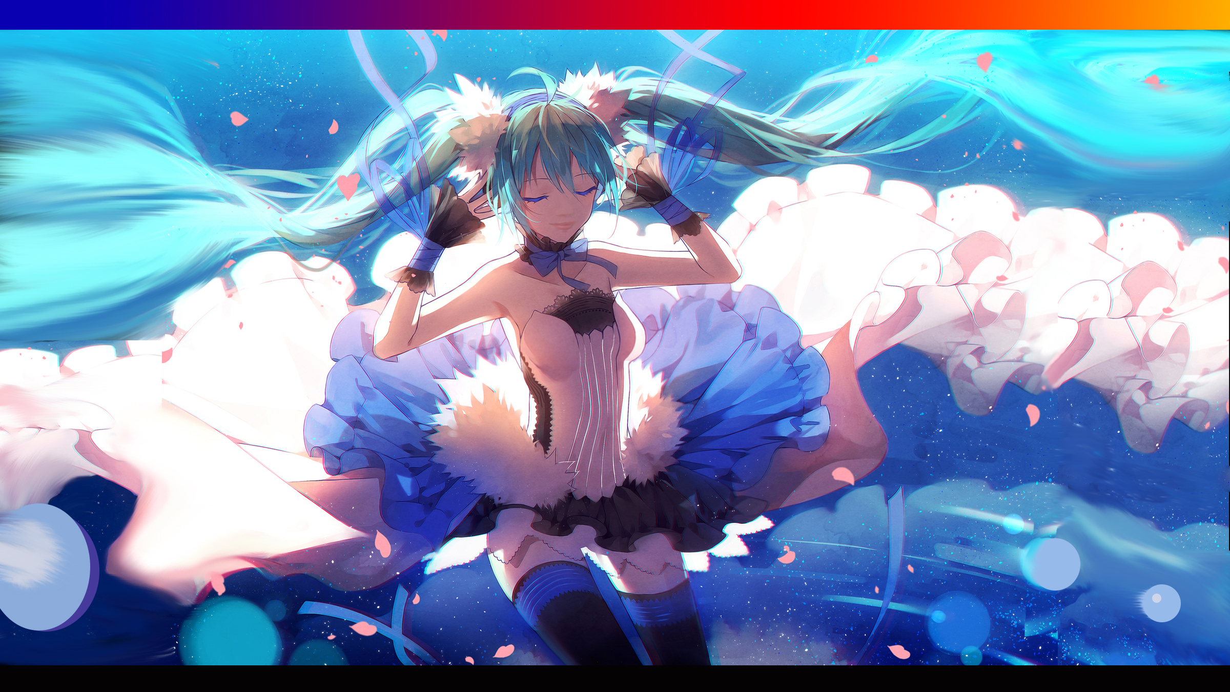 Fonds d'cran Manga Vocalods Hatsune moon2