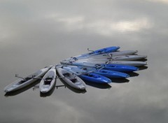  Bateaux reflets sur la Saône