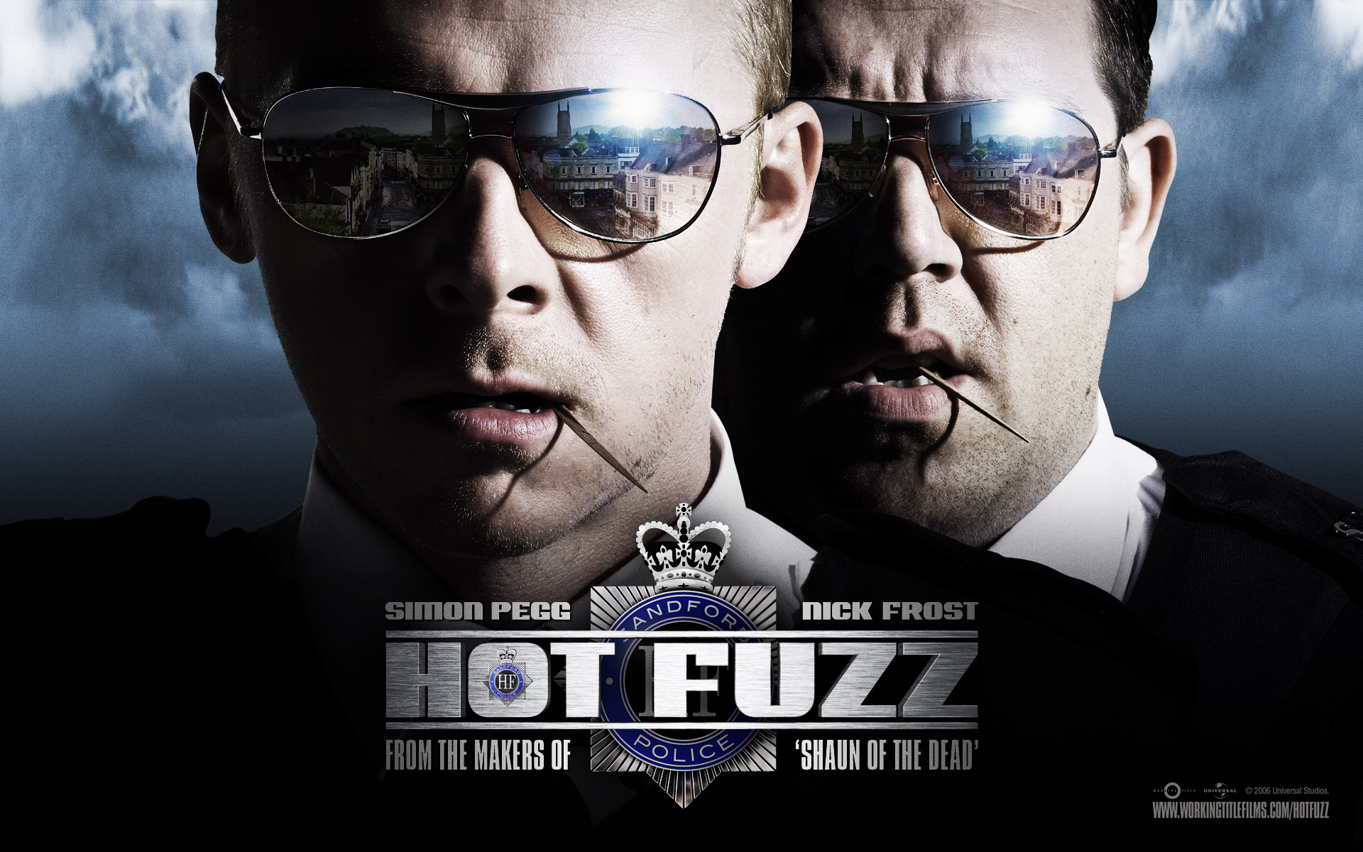 Fonds d'cran Cinma Hot Fuzz 