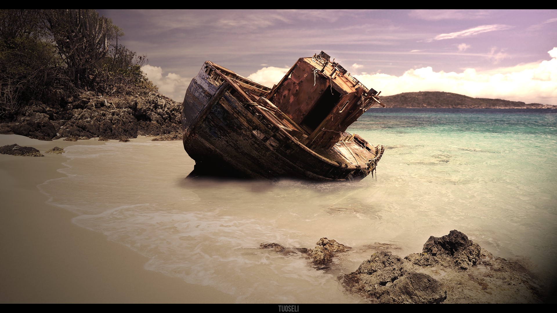 Wallpapers Boats Wrecks 