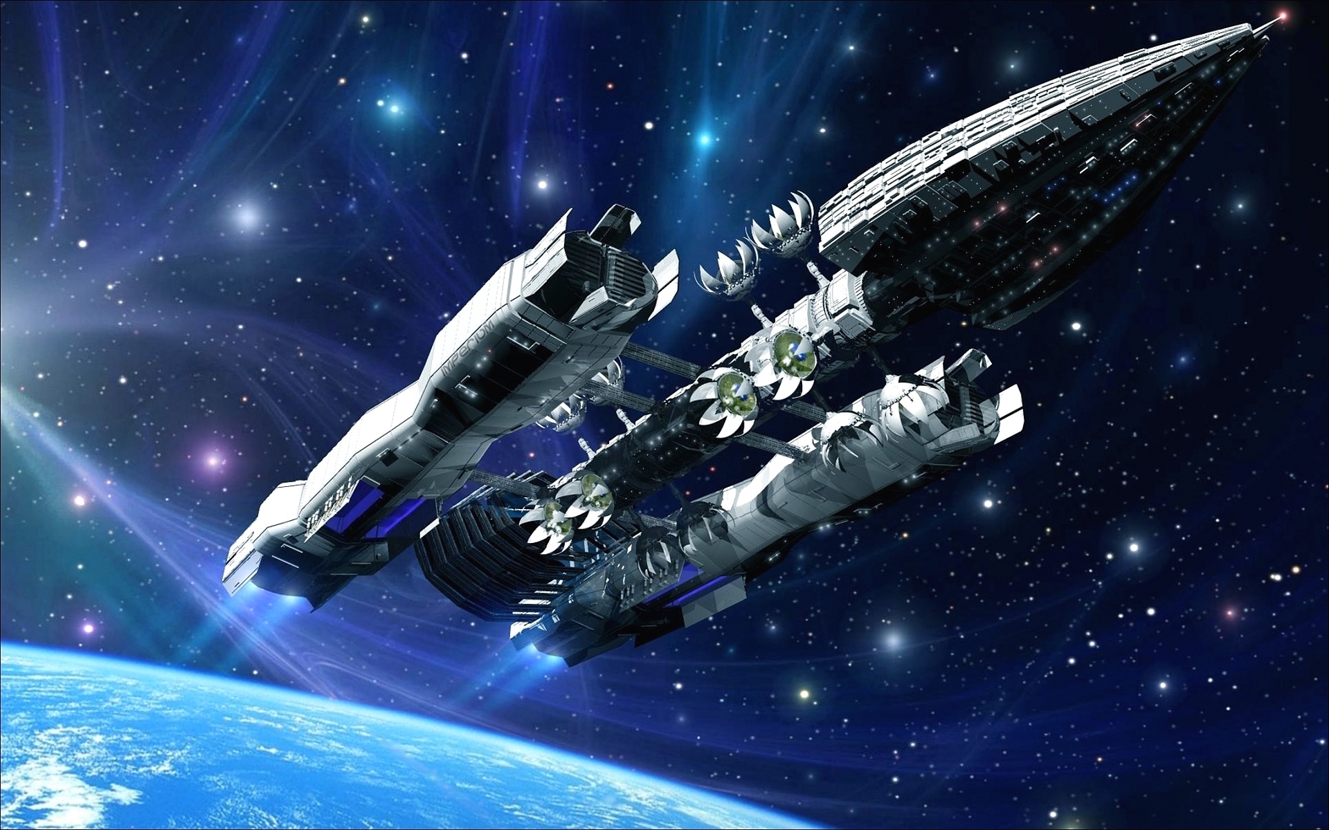 Wallpapers Fantasy and Science Fiction Spaceships 