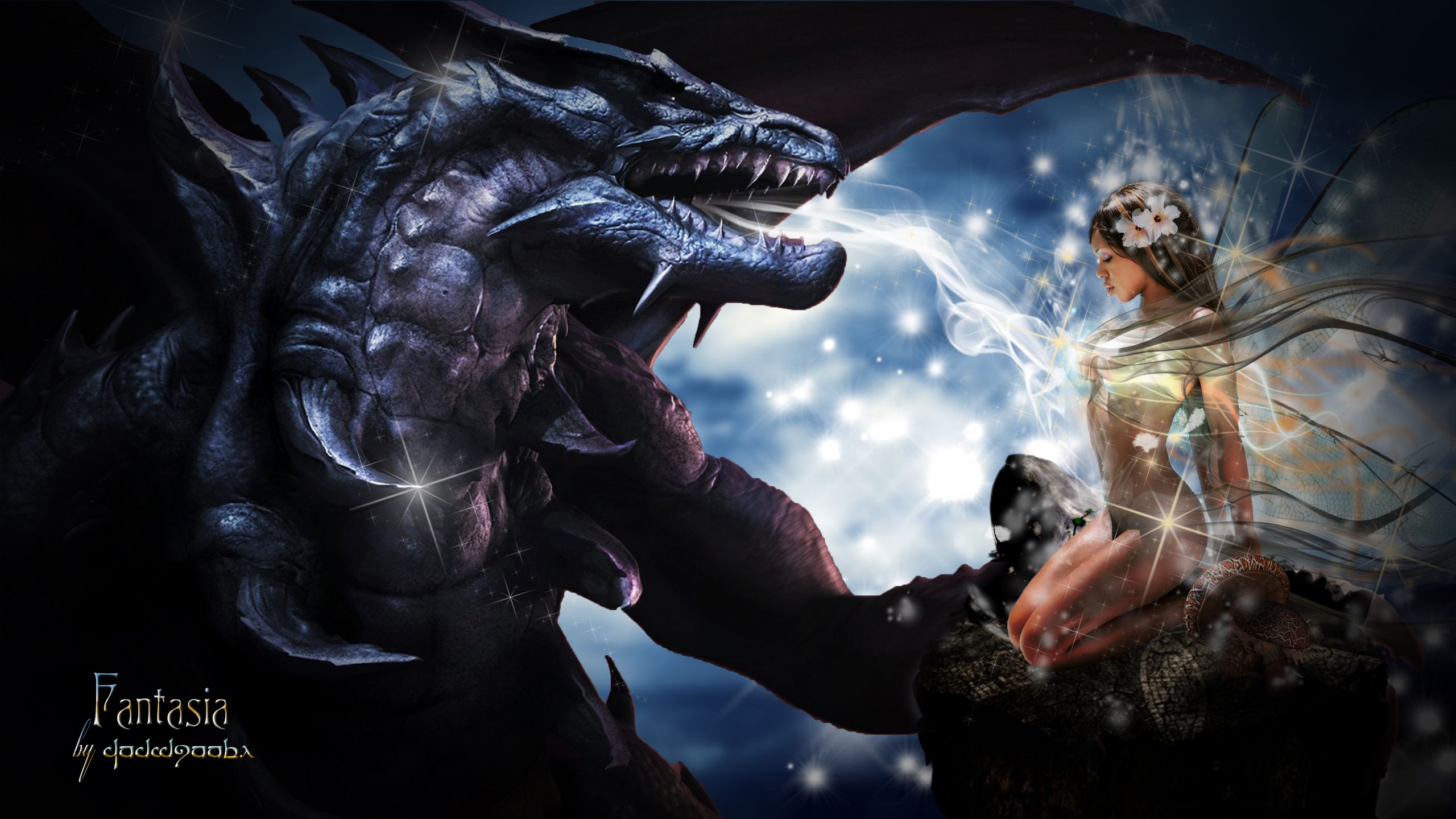 Wallpapers Fantasy and Science Fiction Creatures : Dragons Fantasia