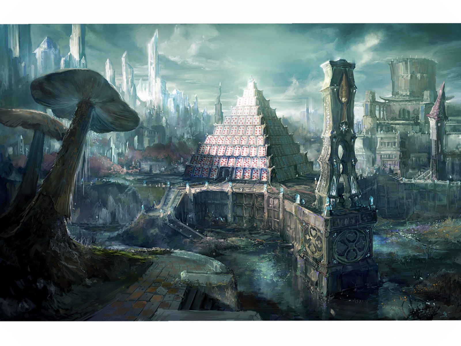 Fonds d'cran Fantasy et Science Fiction Paysages Fantasy 