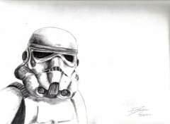  Art - Crayon storm trooper