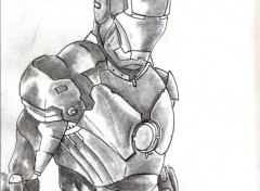  Art - Pencil iron man