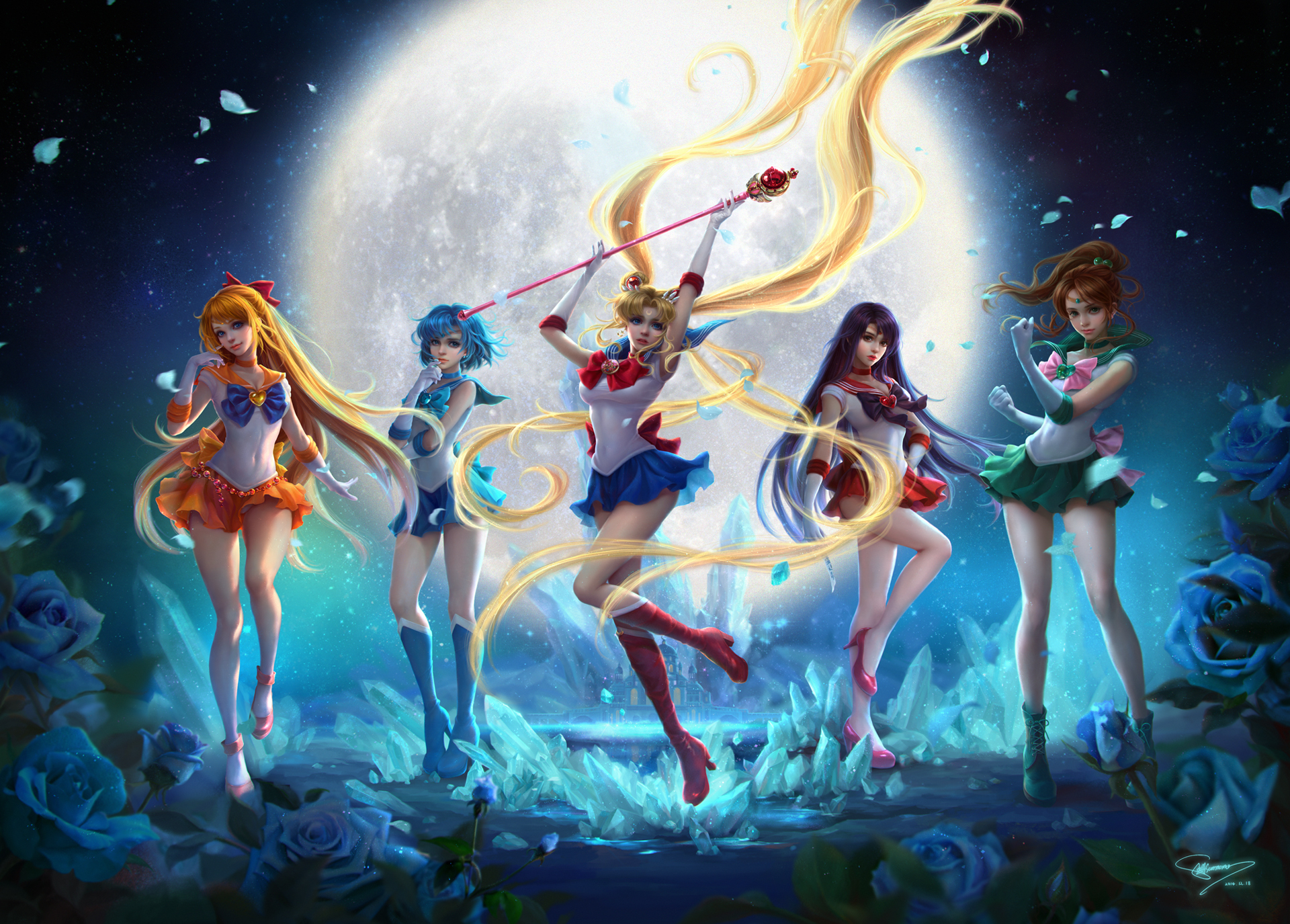 Fonds d'cran Manga Sailor Moon 