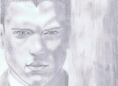  Art - Pencil Wentworth Miller