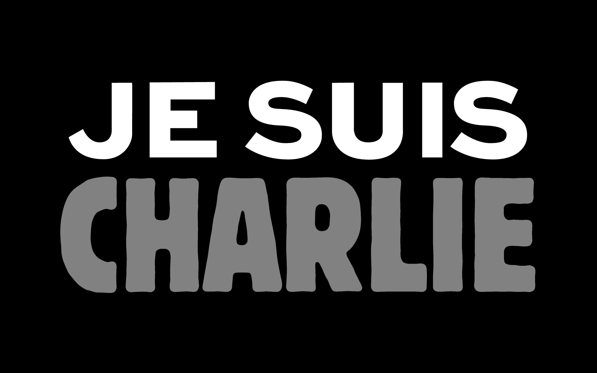 Wallpapers People - Events News Je suis Charlie