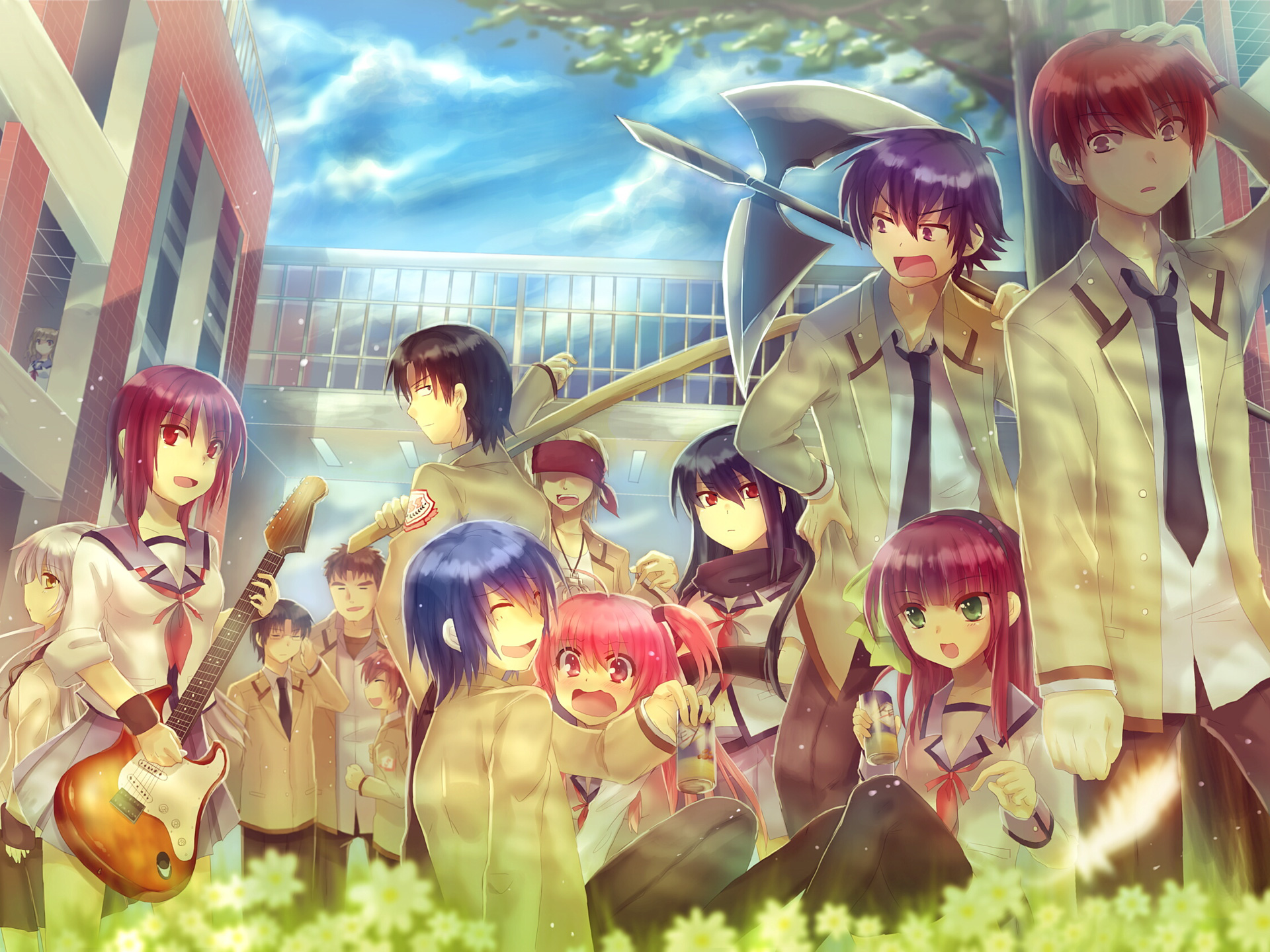 Wallpapers Manga Angel Beats 