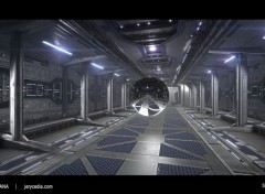  Digital Art Sci - Fi Corridor in Real-Time