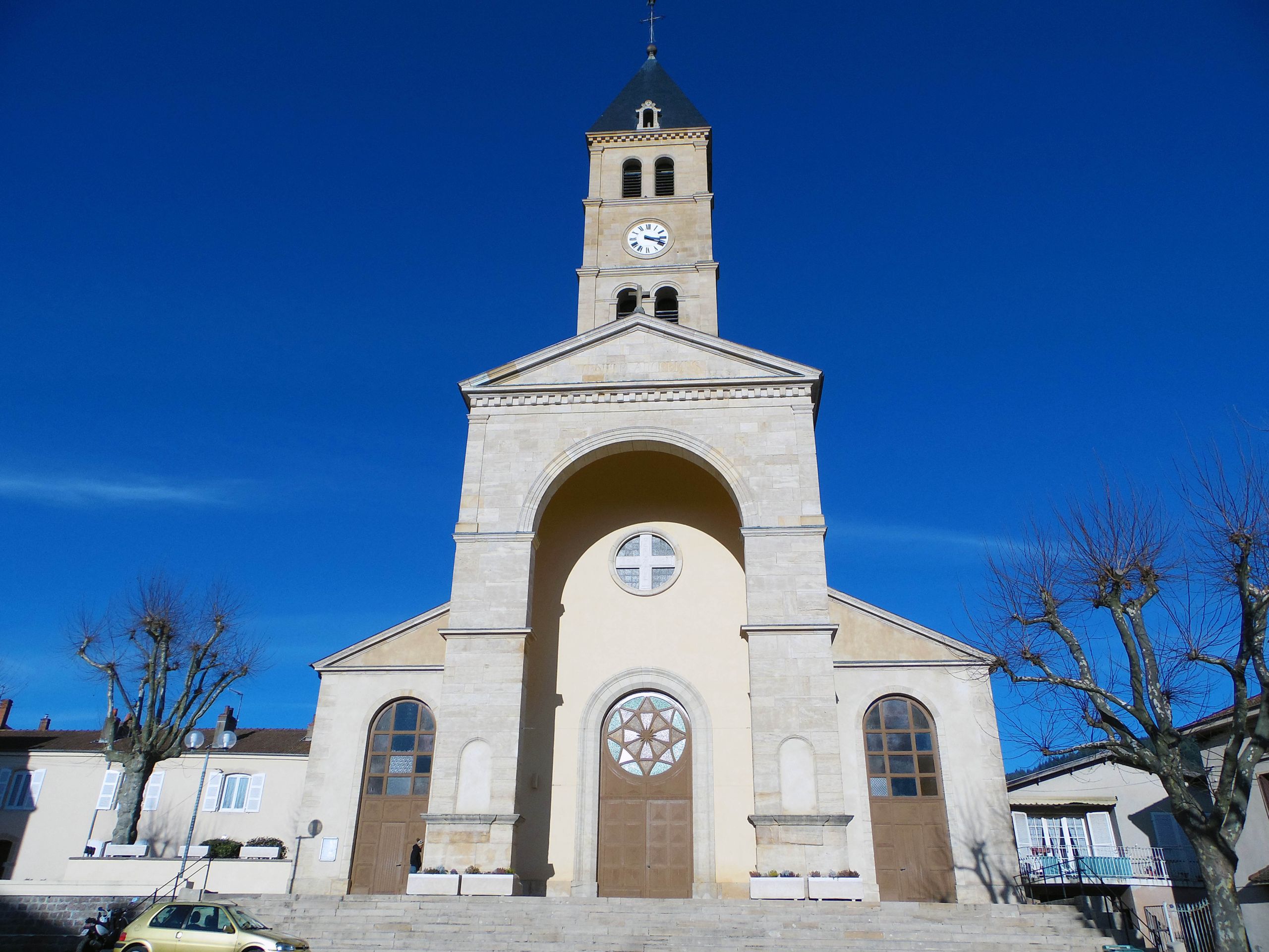 Fonds d'cran Constructions et architecture Edifices Religieux glise Saint-Andr - Chauffailles